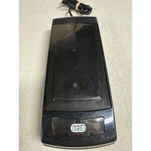 Vintage VHS Rewinder Tested Working Tozai Black Cassette Rewinder with Auto Stop